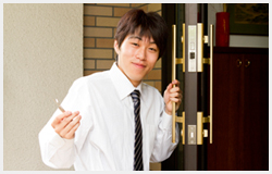 稲毛で鍵に困った