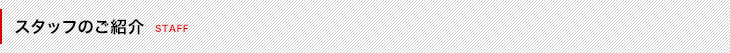スタッフのご紹介